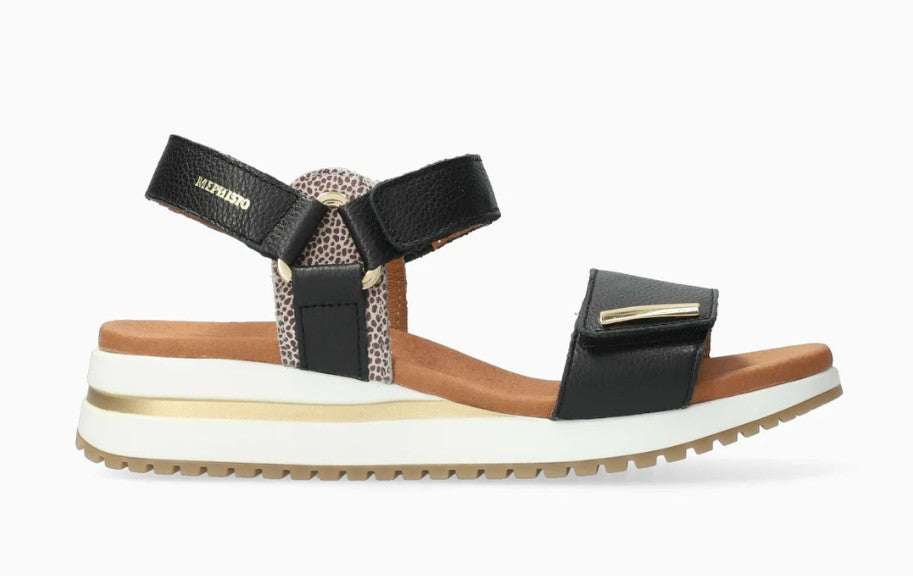 Sandalen Jeanie Schwarz