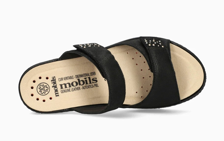 Pantoletten Mobils Navina Schwarz