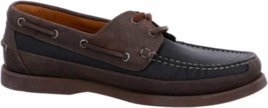 Mocassins Boating Brun Combiné