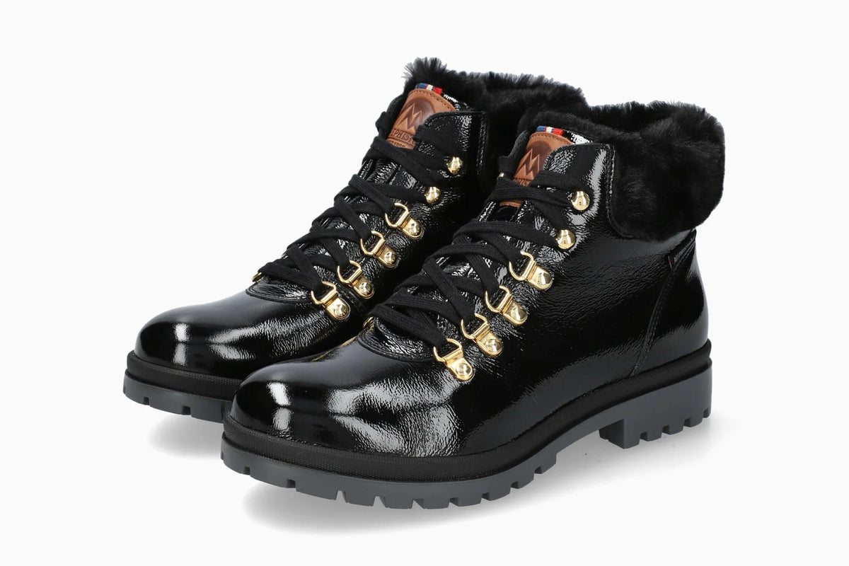 Bottines Zelda Noir Chaussures orthopédiques cuir femmes Marque Mephisto France Shop Nouvelle collection automne hiver 2026 Magasins Belgique Liège Eupen