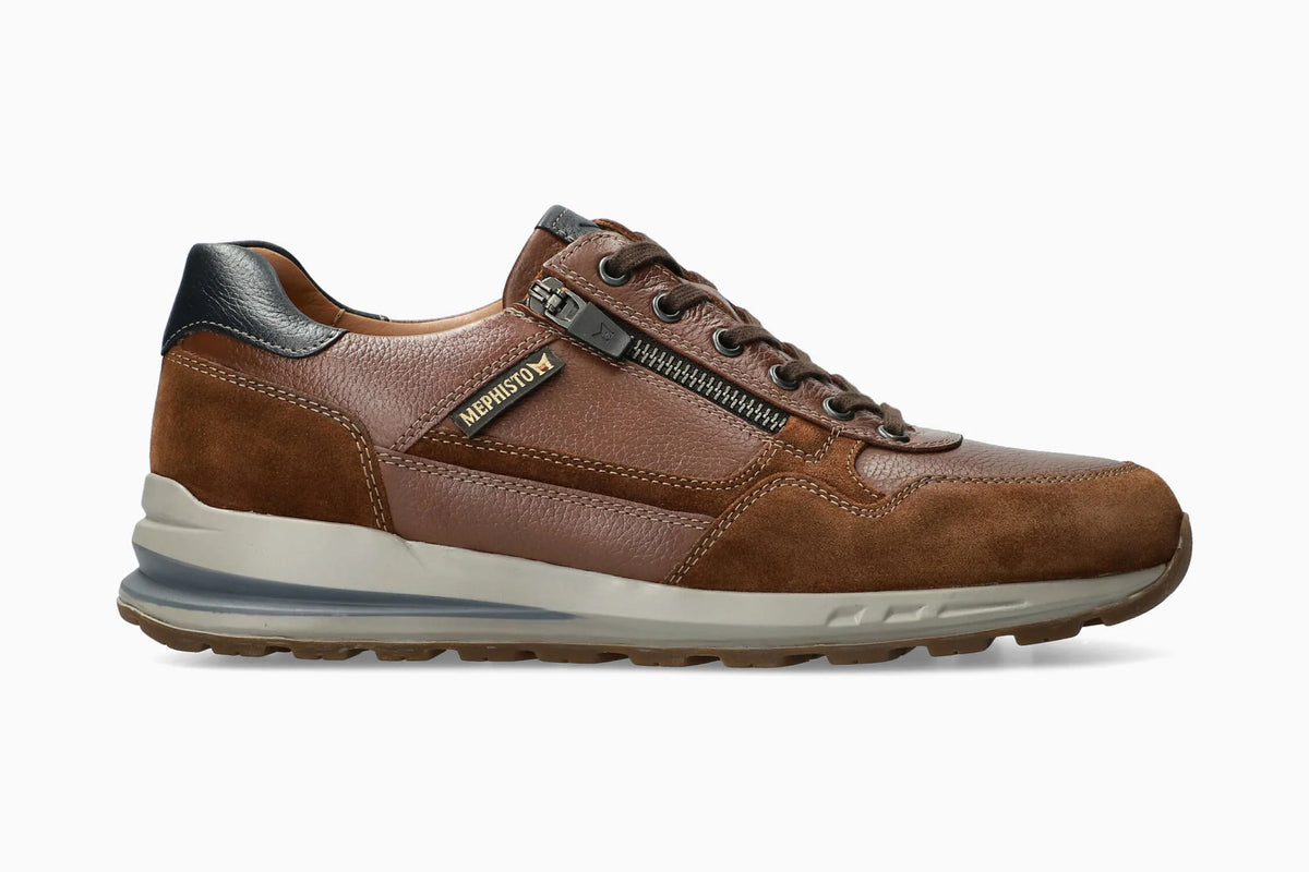 Zapatillas Bradley Marrón Combinado