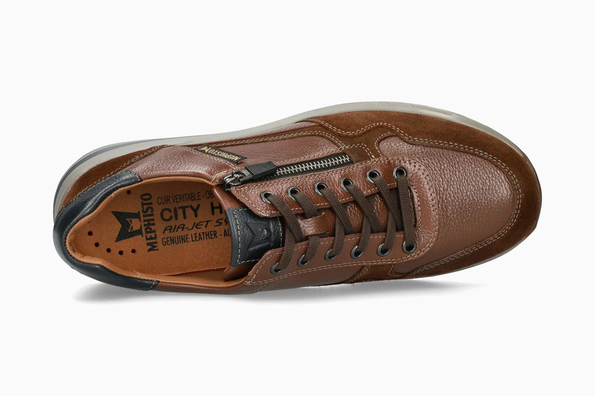Zapatillas Bradley Marrón Combinado