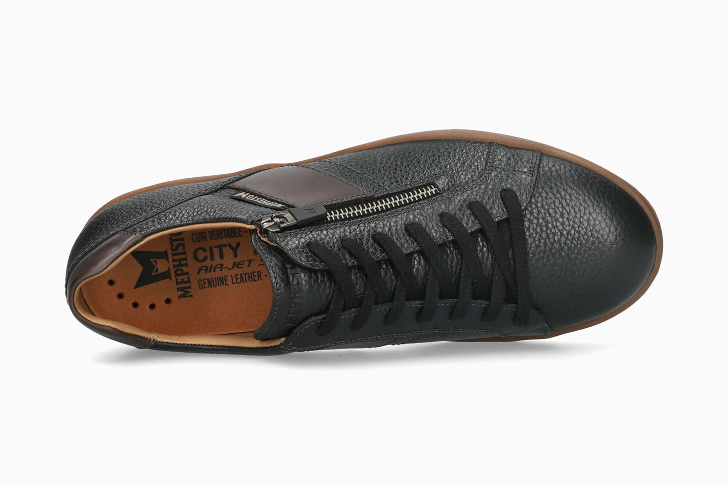 Baskets Henrik Noir Combiné