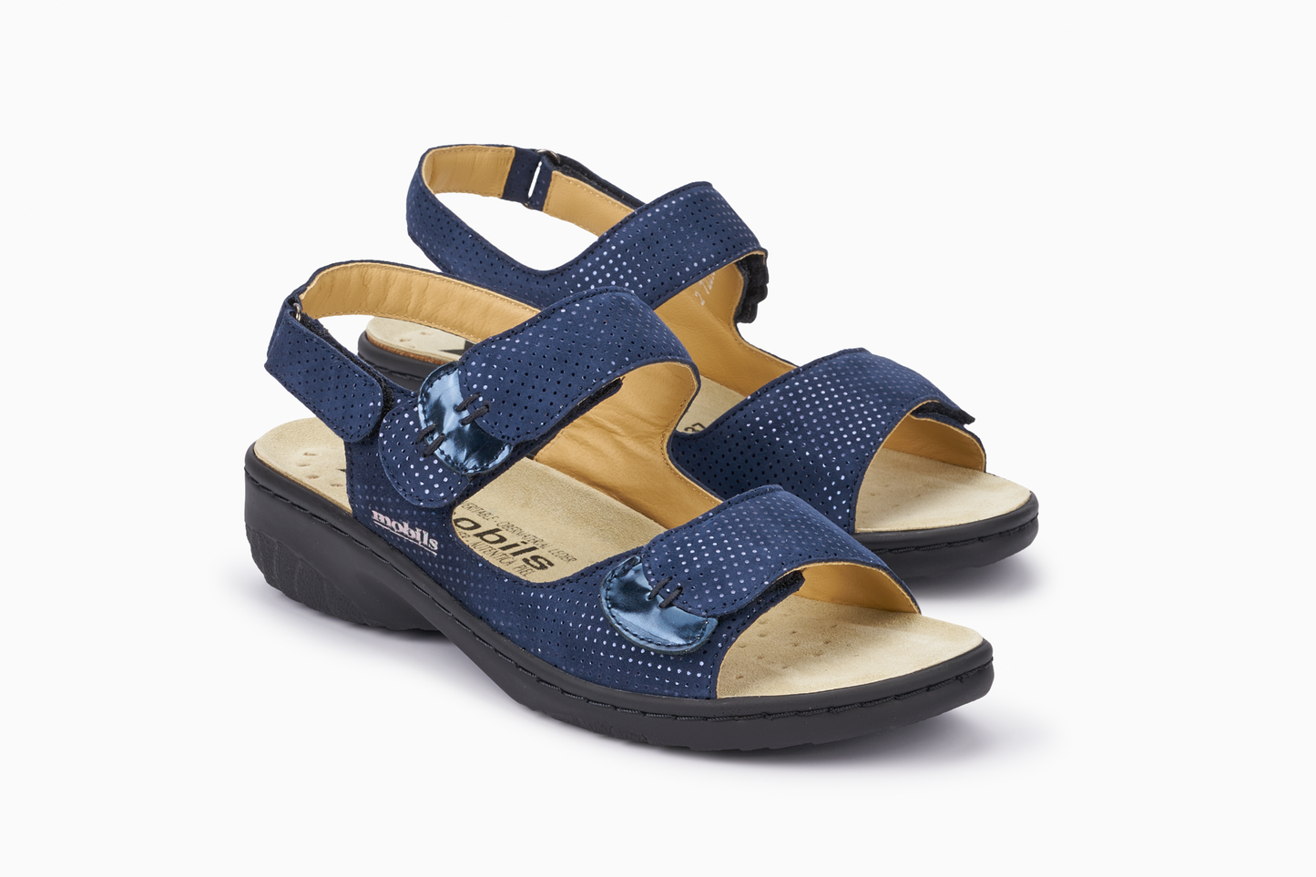 Sandales Getha Bleu femmes Mephisto Belgique Liège