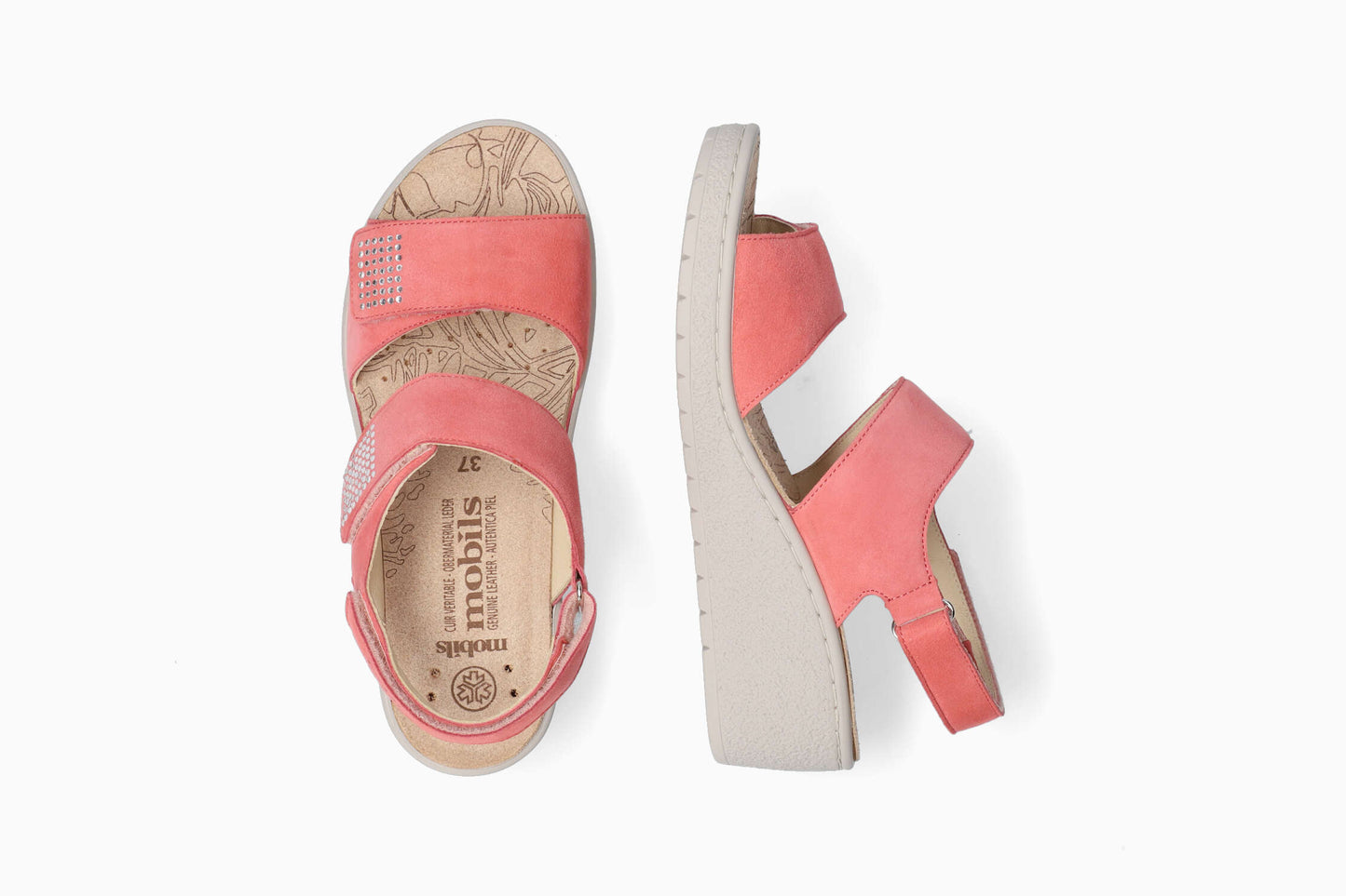 Sandales Mobils Pam Chic Rose