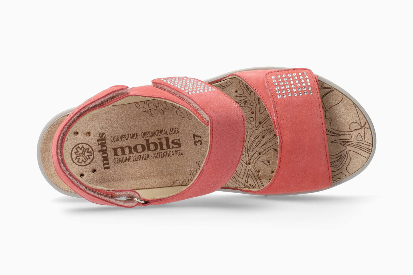 Mobils Getha Taupe Sandalen