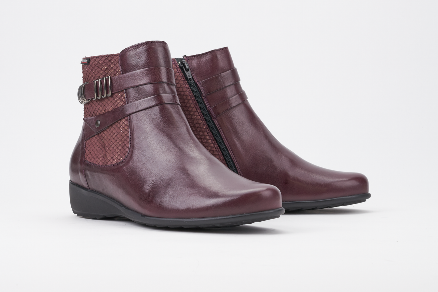 Safira Stiefel Burgund