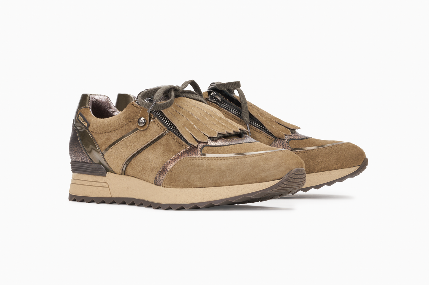 Tobia Taupe-sneakers