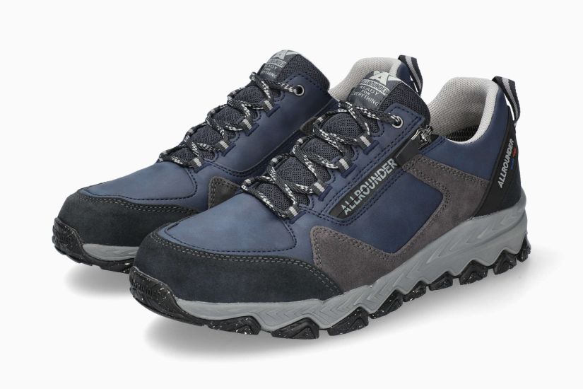 Baskets All Rounder Comet-Tex Bleu Chaussures hommes Marque Mephisto Shop Nouvelle collection automne hiver 2025 Magasins Belgique Liège Eupen