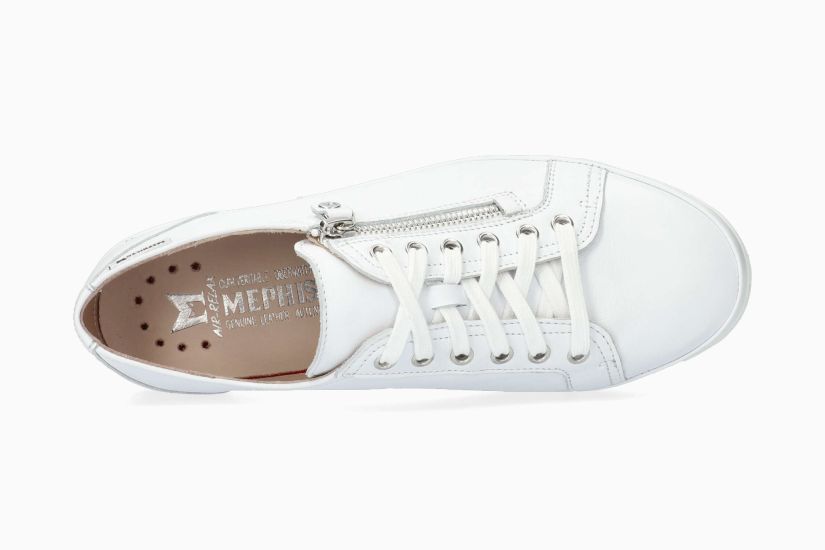 Baskets June Blanc
