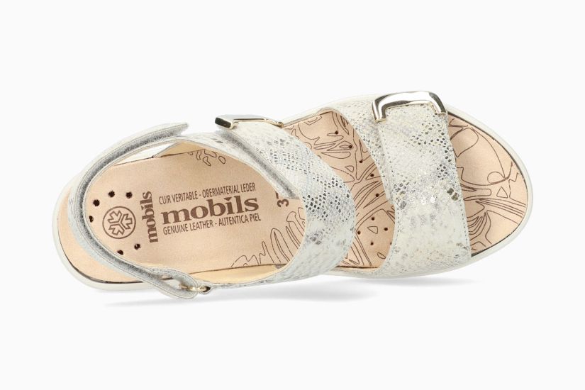 Sandales Mobils Pam Chic Gris