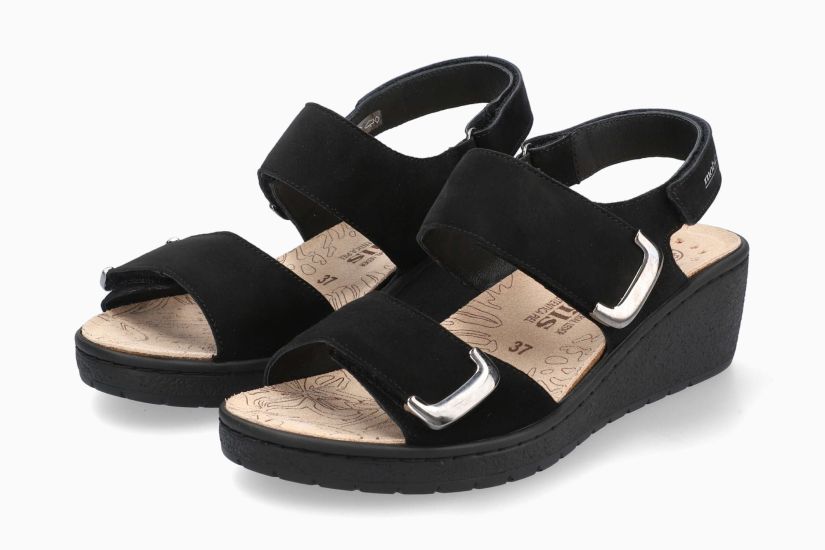 Mobils Pam Chic Sandalen Zwart