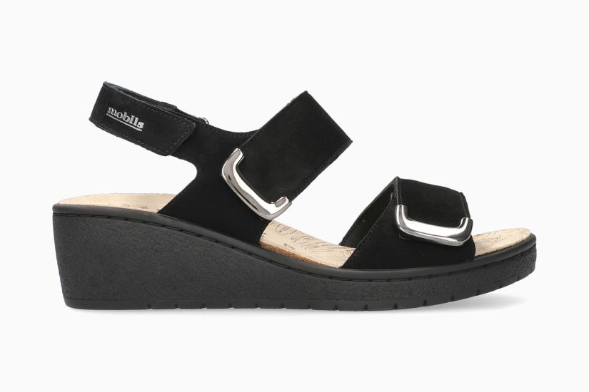Mobils Pam Chic Sandalen Schwarz