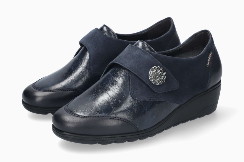 Molières Mobils Branda Bleu Mephisto Chaussures Orthopédiques confort Nouvelle collection automne hiver 2023