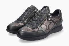 Baskets Monia Noir Combiné