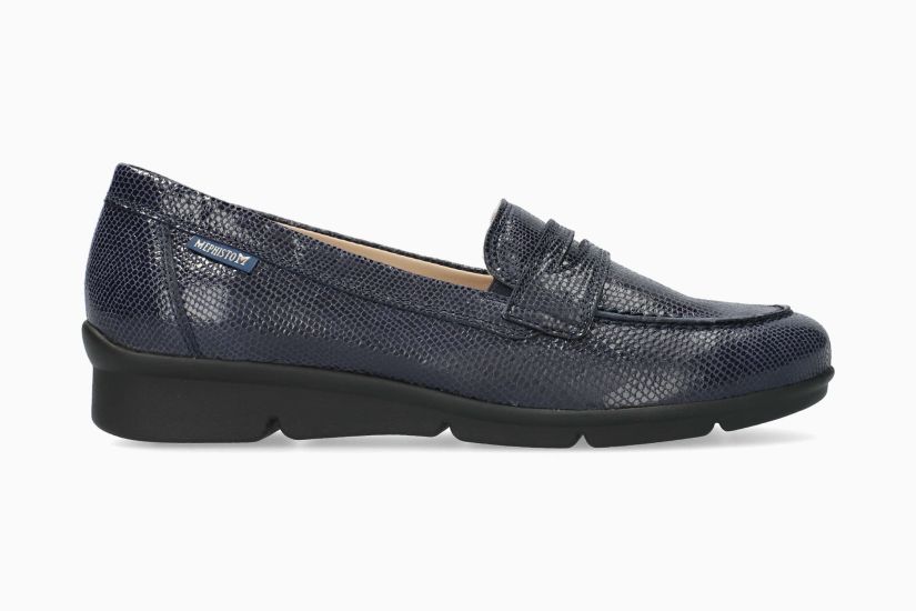 Mocassins Diva Bleu