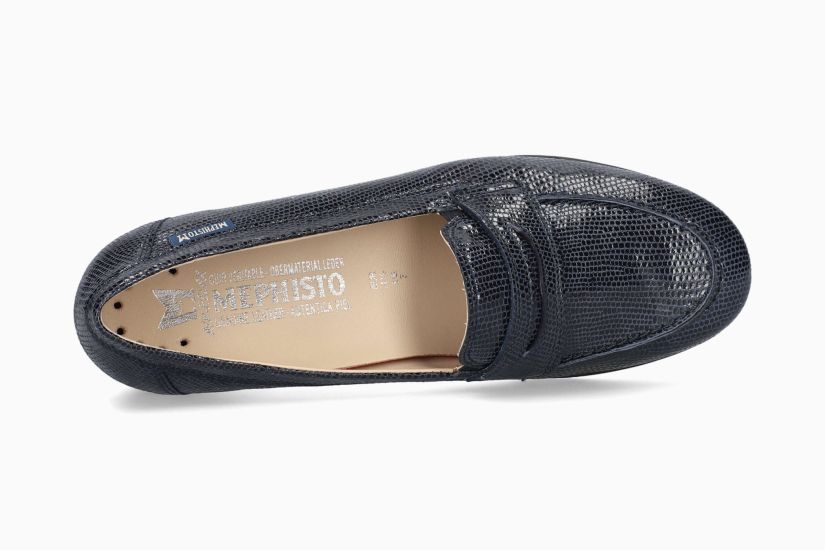 Mocassins Diva Bleu