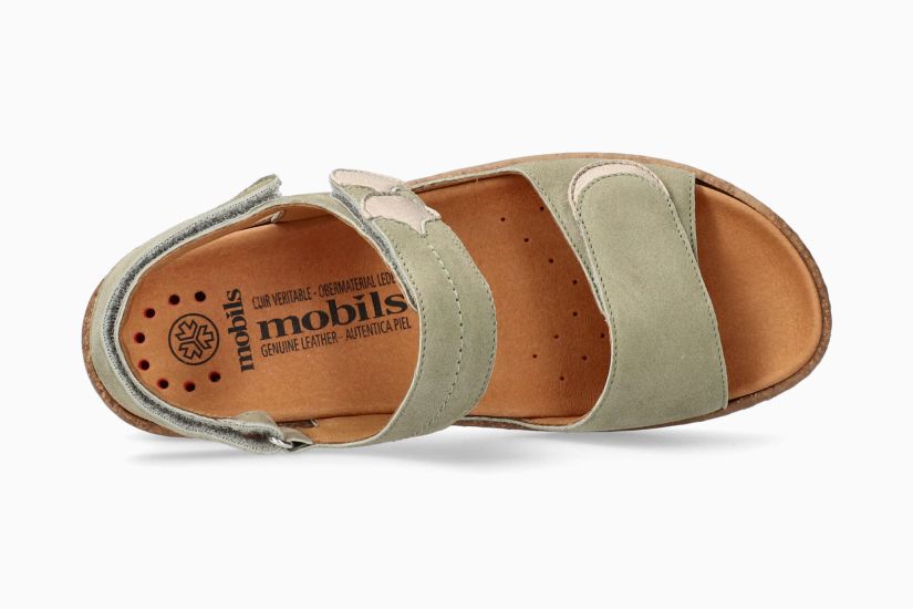 Mobils Getha Taupe Sandalen