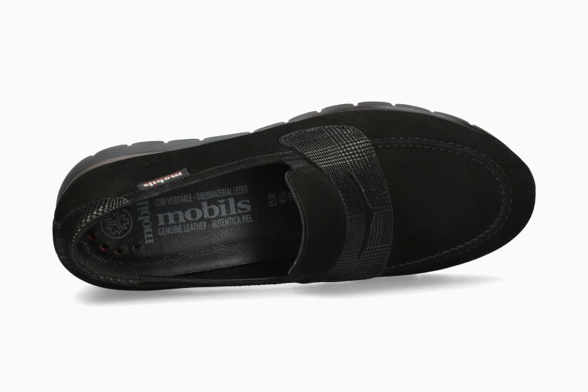 Mocassins Mobils Elyna Noir