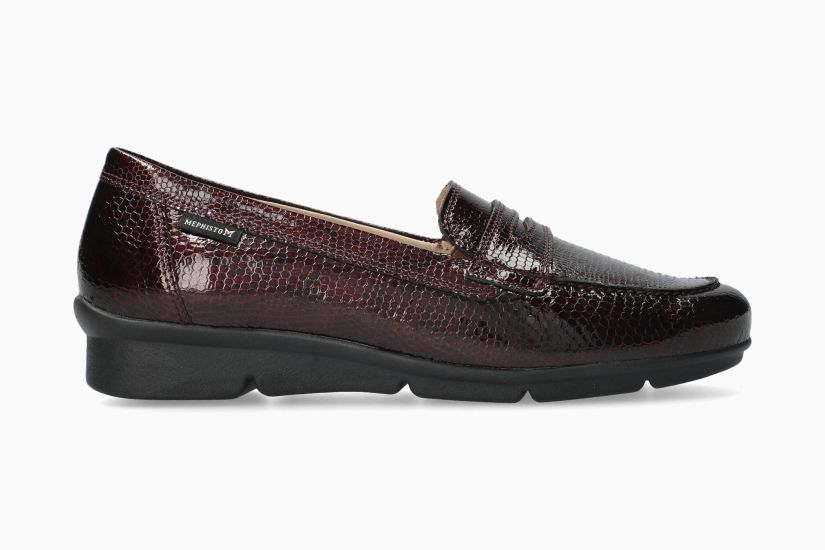Mocassins Diva Bordeaux