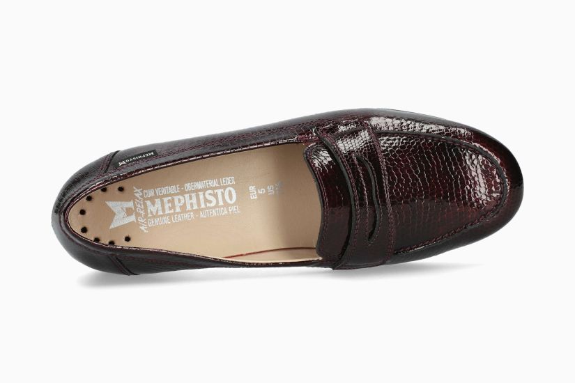 Mocassins Diva Bordeaux