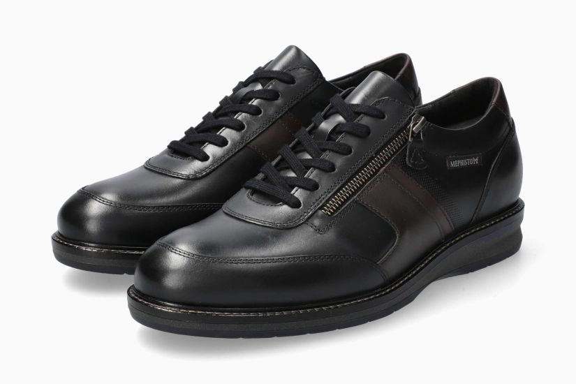 Molières Fabian Noir hommes Mephisto Nouvelle collection automne hiver 2023