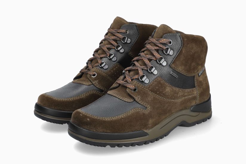 Bottines Clint Kaki Chaussures hommes Marque Mephisto Shop Nouvelle collection automne hiver 2024 Magasins Belgique Liège Eupen