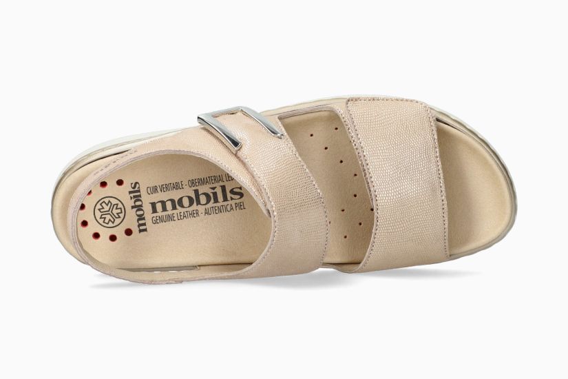 Sandales Mobils Lalia Beige