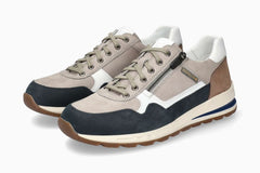 Bradley beige gecombineerde sneakers