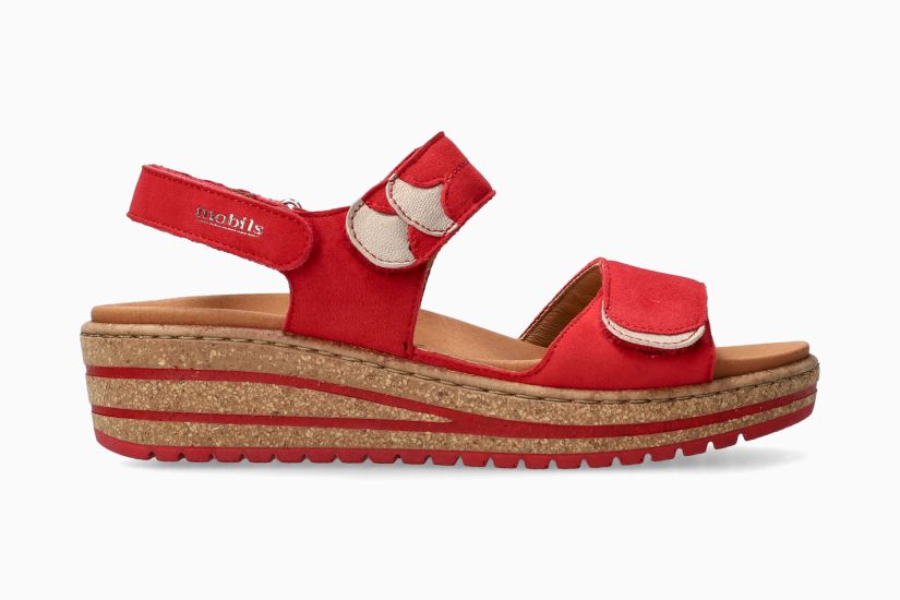 Mobils Riley Sandalen Rot