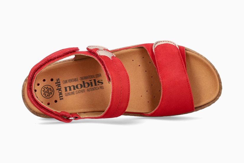 Mobils Riley Sandalen Rot
