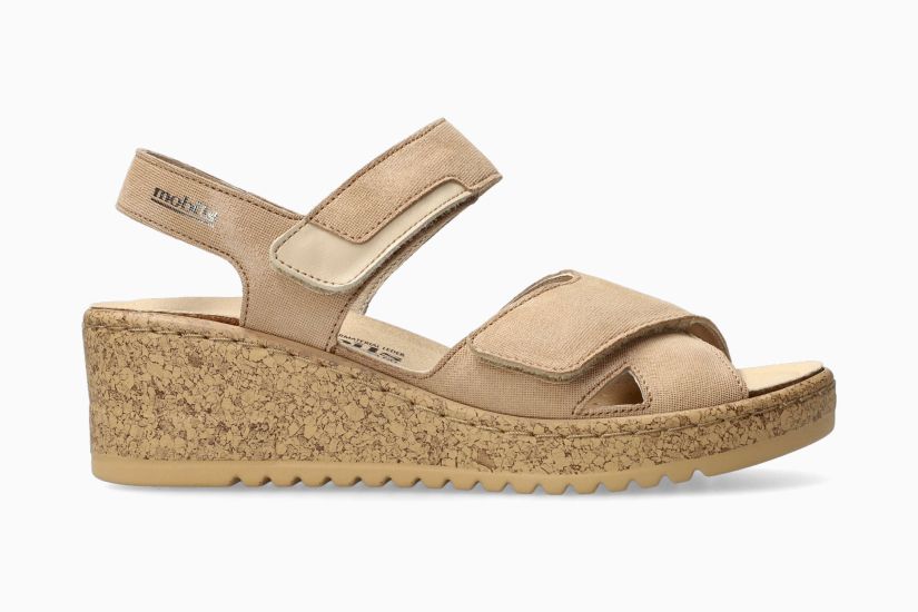 Sandales Mobils Noor Beige