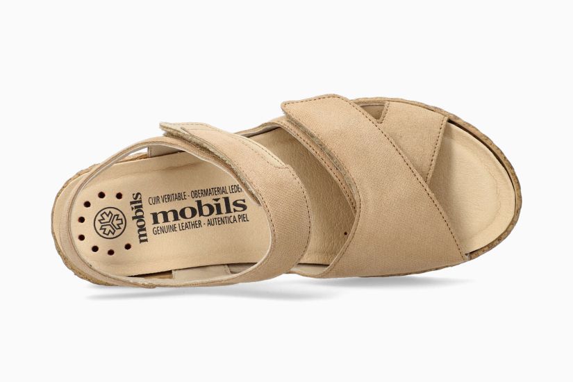 Sandales Mobils Noor Beige