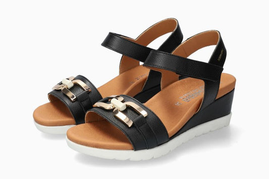 Sandales Yulia Noir femmes Mephisto Belgique Nouvelle collection printemps été 2024