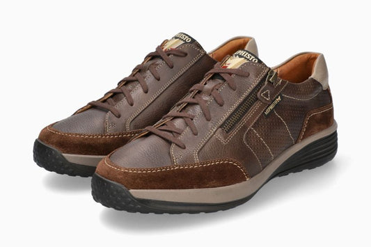 Baskets Sacco Brun Chaussures hommes Marque Mephisto Shop Nouvelle collection automne hiver 2025 Magasins Belgique Liège Eupen