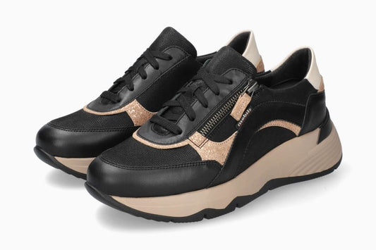 Baskets Mobils Laonie Noir Chaussures femmes Marque Mephisto Shop Nouvelle collection automne hiver 2024 Magasins Belgique Liège Eupen