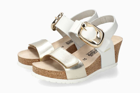 Gouden Leandre sandalen