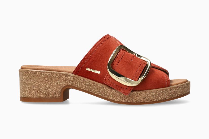 Mules Foline Rouge