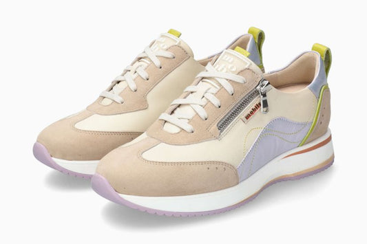 Baskets Mobils Ness Beige Chaussures femmes Marque Mephisto Shop Nouvelle collection automne hiver 2025 Magasins Belgique Liège Eupen