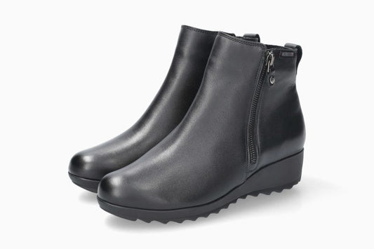 Boots Alexane Noir Chaussures femmes Marque Mephisto Shop Nouvelle collection automne hiver 2025 Magasins Belgique Liège Eupen