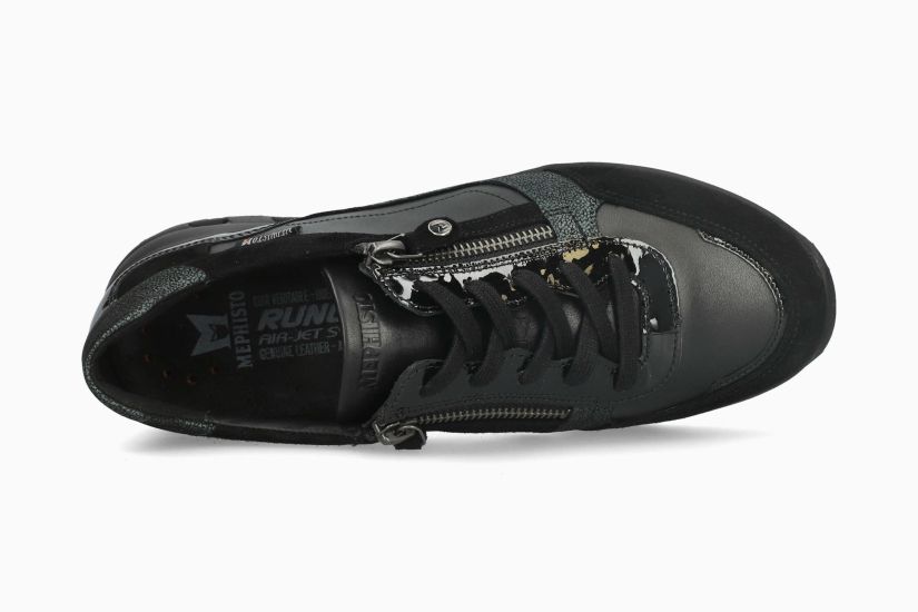 Baskets Lilas Noir