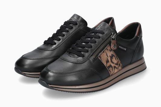 Baskets Louma Noir Chaussures femmes Marque Mephisto Shop Nouvelle collection automne hiver 2025 Magasins Belgique Liège Eupen