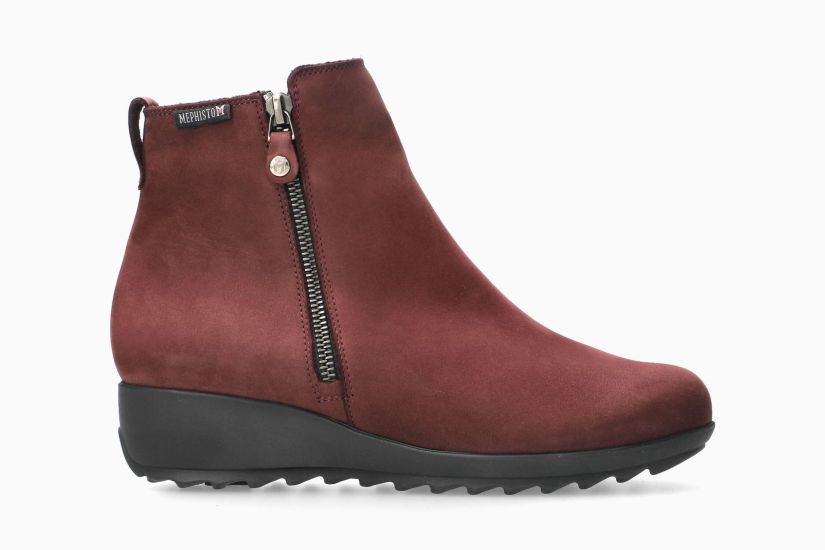 Boots Alexane Bordeaux