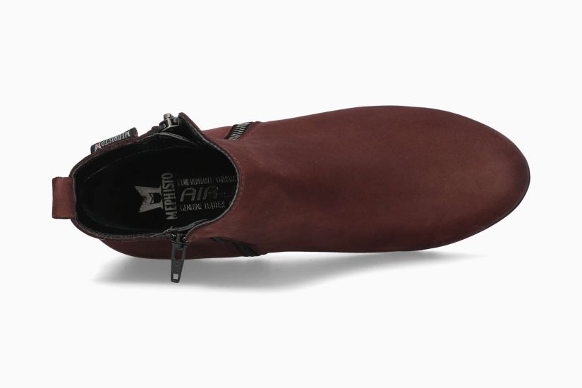Boots Alexane Bordeaux