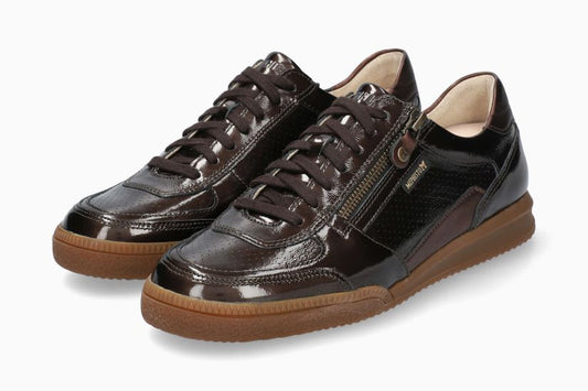 Baskets Walie Brun Chaussures femmes Marque Mephisto Shop Nouvelle collection automne hiver 2025 Magasins Belgique Liège Eupen