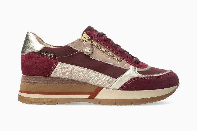 Baskets Tiziana Bordeaux