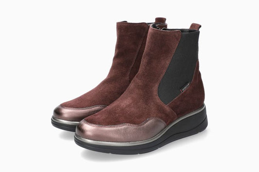 Boots Phany Bordeaux Chaussures femmes Marque Mephisto Shop Nouvelle collection automne hiver 2025 Magasins Belgique Liège Eupen