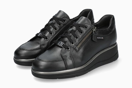 Baskets Pelagia Noir Chaussures femmes Marque Mephisto Shop Nouvelle collection automne hiver 2025 Magasins Belgique Liège Eupen