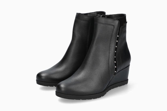 Boots Fergy Noir Chaussures femmes Marque Mephisto Shop Nouvelle collection automne hiver 2025 Magasins Belgique Liège Eupen