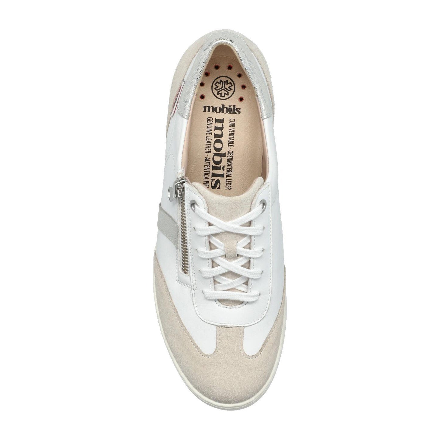 Baskets Mobils Gaia Blanc